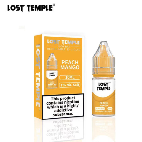 Lost Temple Nic Salts 10ml - Box of 10 - Topvapewholesale