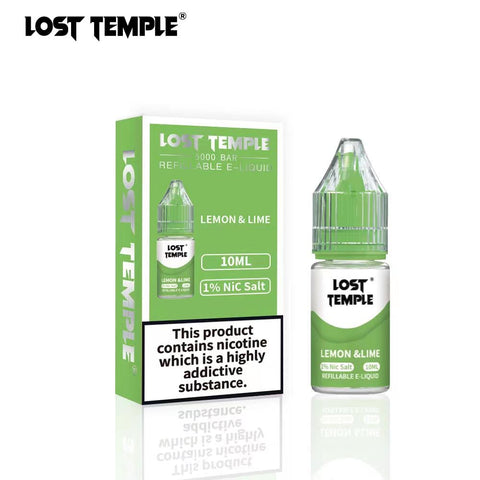 Lost Temple Nic Salts 10ml - Box of 10 - Topvapewholesale