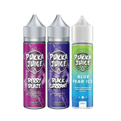 Pukka 50ml Shortfill - Topvapewholesale