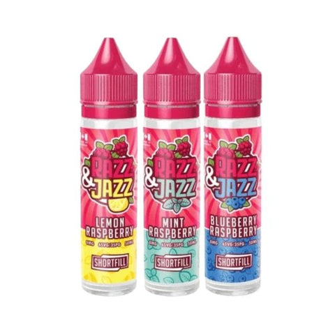 Razz Jazz 50ml Shortfill - Topvapewholesale