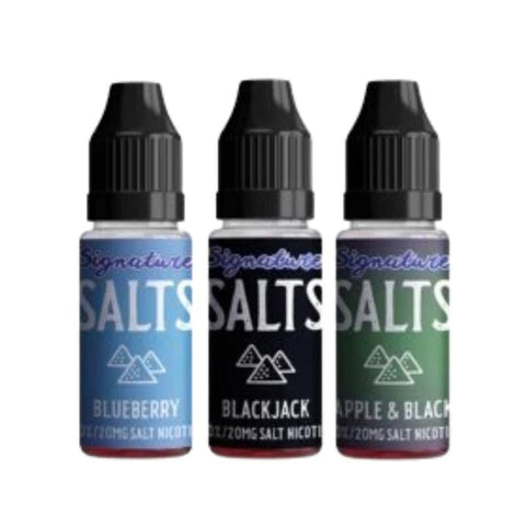 Signature 10ML Nic Salt (Pack of 10) - Topvapewholesale