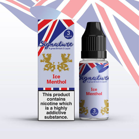 Signature - Ice Menthol - 10ml (Pack of 10) - Topvapewholesale