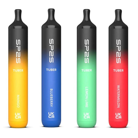 SP2S Tuber 600 Puffs Disposable Vape Pod Box of 10 - Topvapewholesale